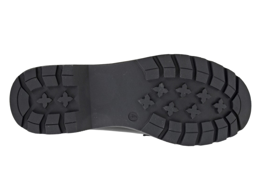 Women’s Black Patent PU Toggle Loafers