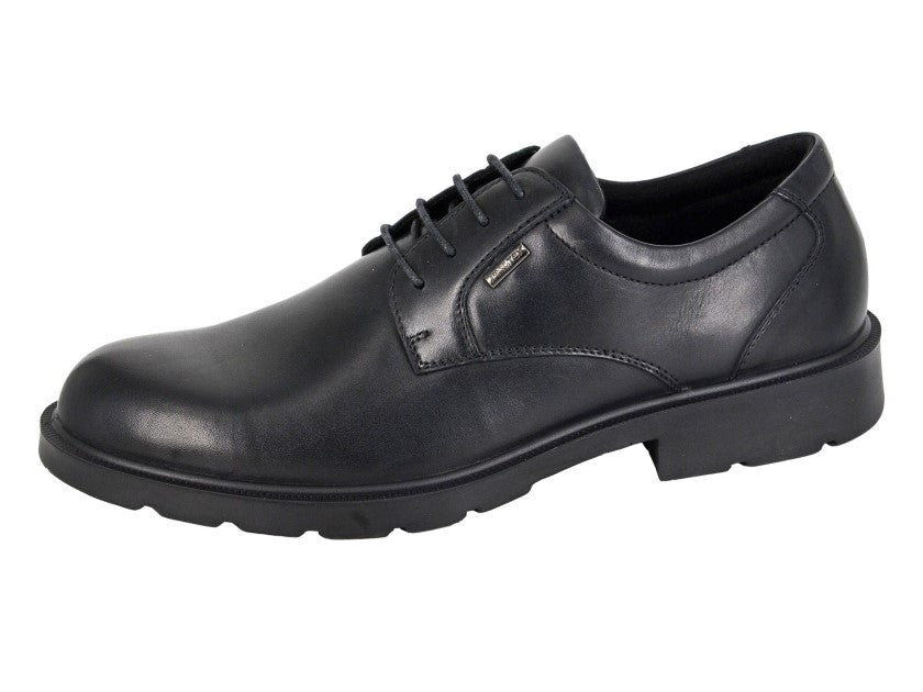 Men’s Black Leather Waterproof Gibson Shoes