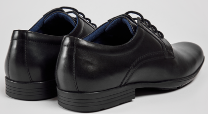 ALEC BLACK LEATHER LACE-UP