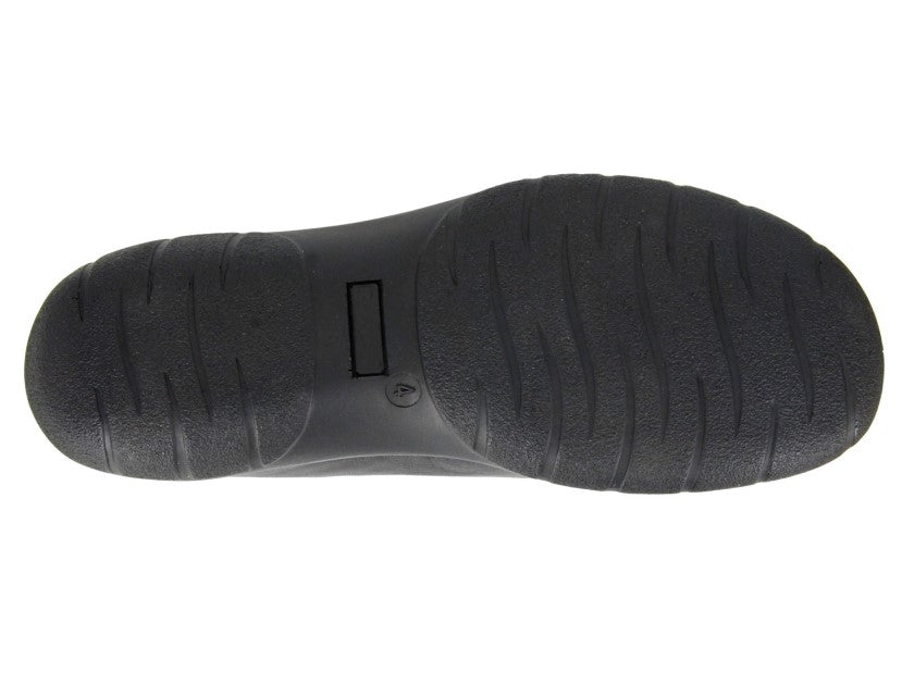 Women’s Black Nappa Leather Comfort Shoes