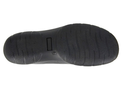 Women’s Black Nappa Leather Comfort Shoes
