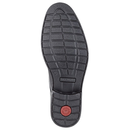 Men’s Black Leather 4 Eye Capped Gibson Shoe