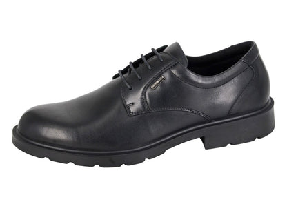 Men’s Black Leather Waterproof Gibson Shoes