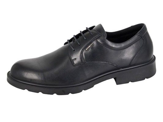 Men’s Black Leather Waterproof Gibson Shoes