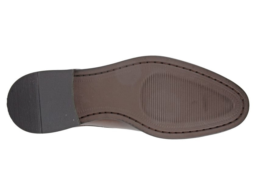 Men’s Brown Leather 3 Eyelet Gibson Shoes