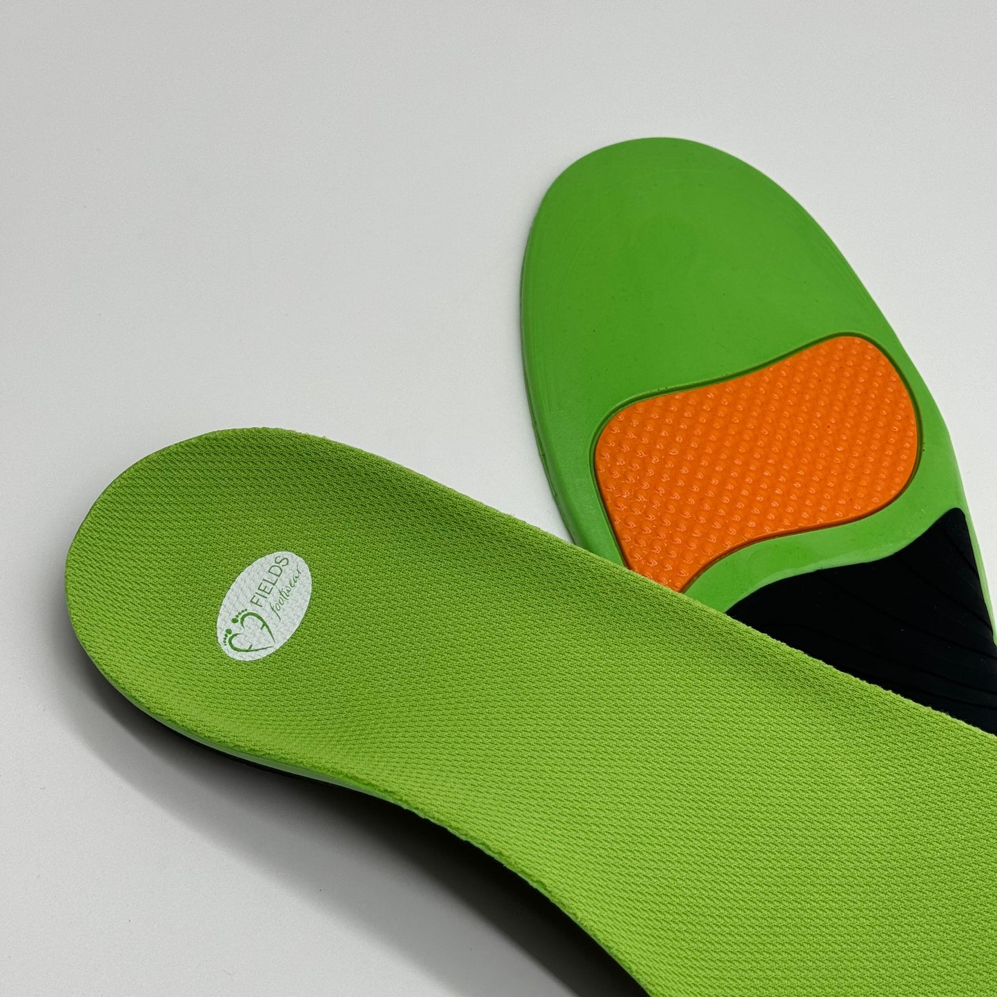 Hybrid structured full length orthotic insole