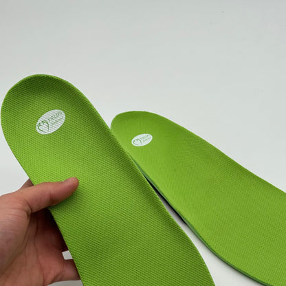 Hybrid structured full length orthotic insole