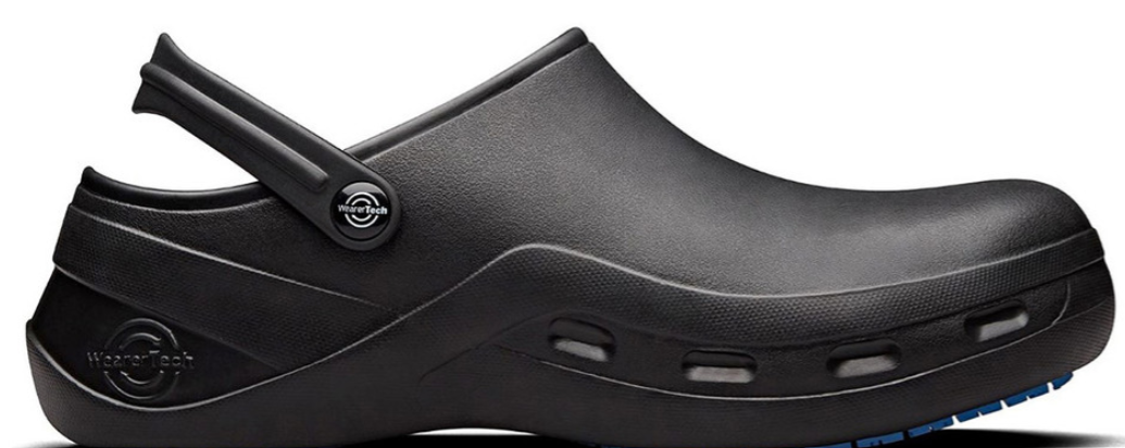 PROTECT non-slip BLACK WORK CLOG WITH SAFETY TOE CAP