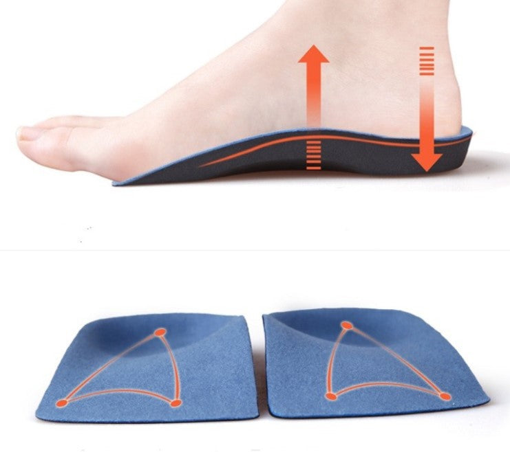 Eva 3/4 length orthotic insole arch support