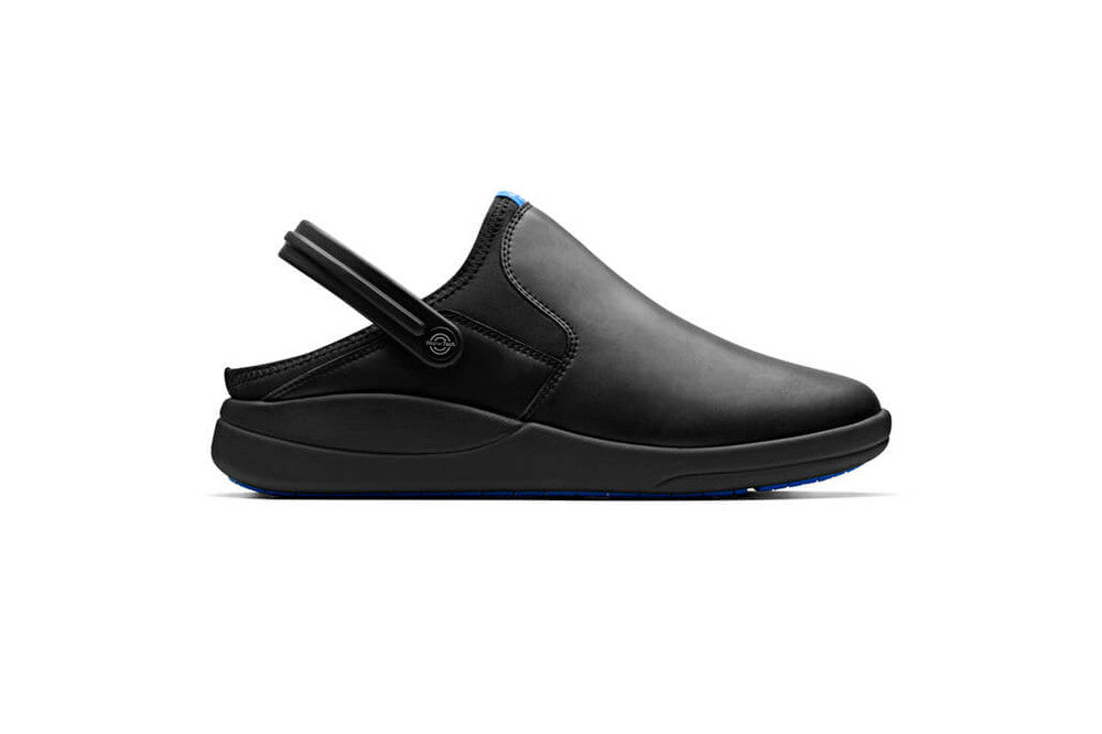 REFRESH non-slip BLACK WORK CLOG