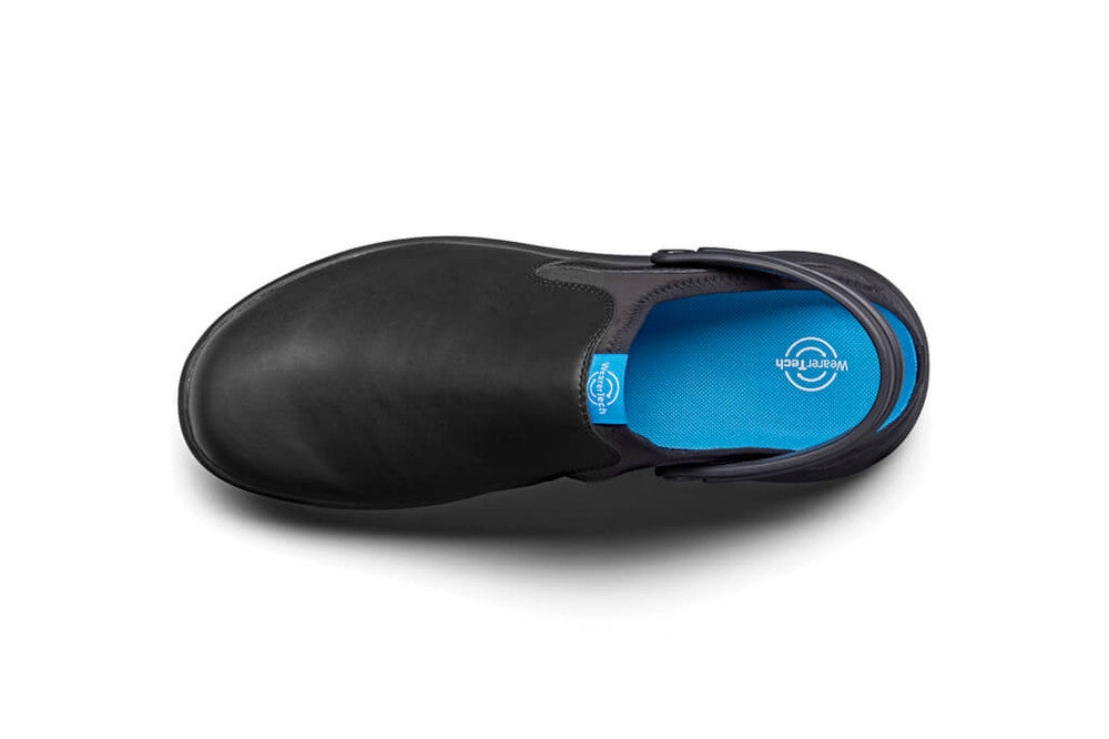 REFRESH non-slip BLACK WORK CLOG