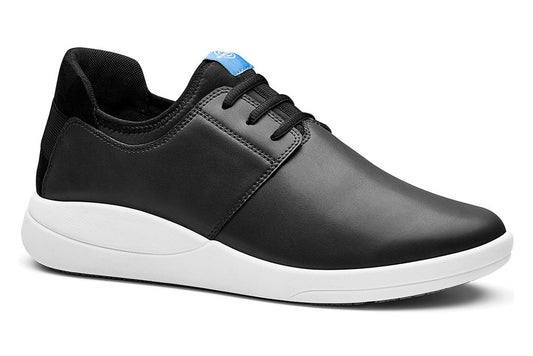 RELIEVE non-slip BLACK/WHITE WORK SHOE