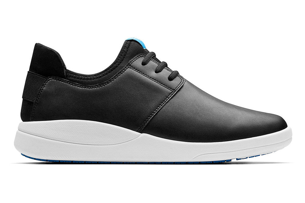 RELIEVE non-slip BLACK/WHITE WORK SHOE